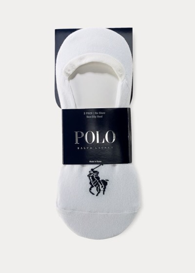 Polo Ralph Lauren No-Show Liner 3-Pack Sokker Herre Danmark (WZMHN6420)